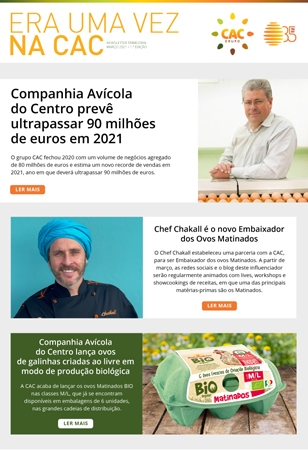 Era uma vez na CAC - Março