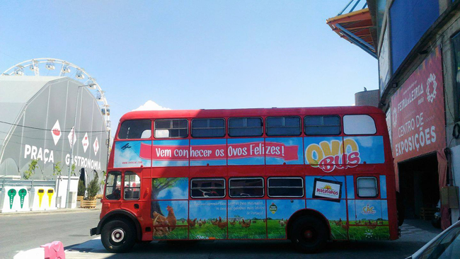 O Ovobus está na Feira de Maio, em Leiria