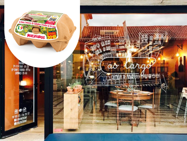 Restaurante “Ao Largo”, em Leiria, prefere os Ovos Matinados