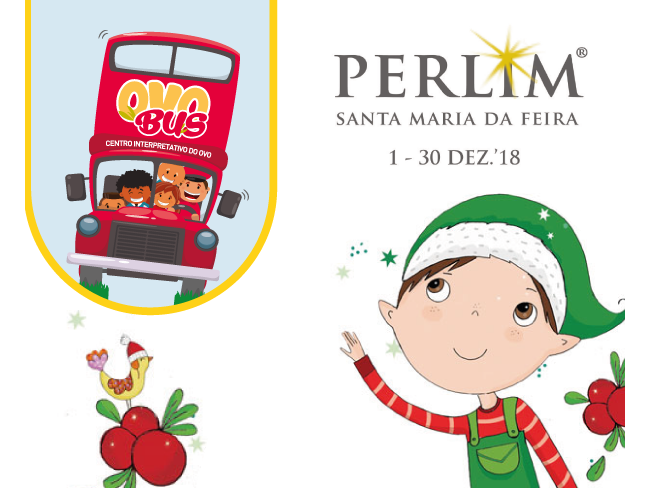 O OvoBus vai festejar o Natal em Santa Maria da Feira
