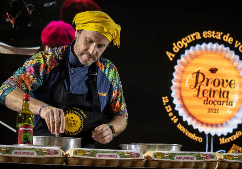 Chef Chakall dá espetáculo no Prove Leiria Doçaria